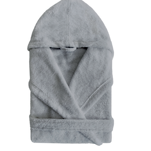 New Plus hooded bathrobe